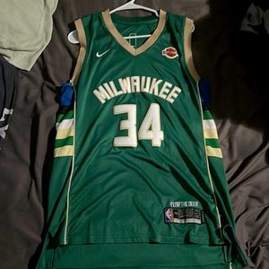 Green Giannis Antetokounmpo Nike Jersey